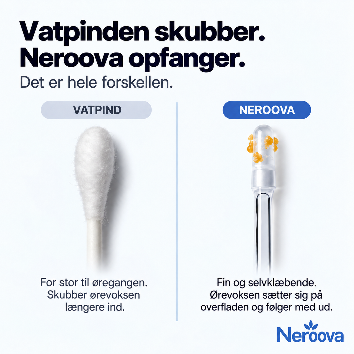 Neroova™ - Den selvklæbende ørepind