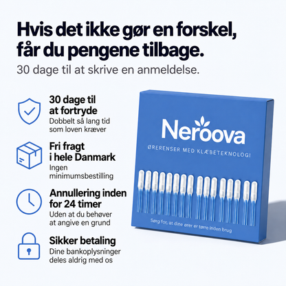 Neroova™ - Den selvklæbende ørepind