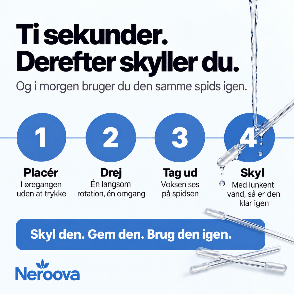 Neroova™ - Den selvklæbende ørepind